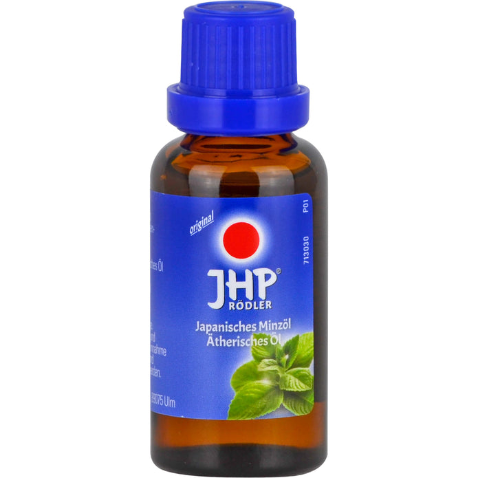 JHP Rödler Japanese Peppermint Oil for headache and congestion, in a 30ml bottle