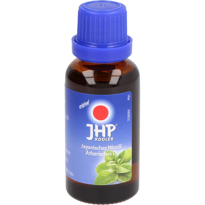 JHP Rödler Japanese Peppermint Oil for headache and congestion, in a 30ml bottle