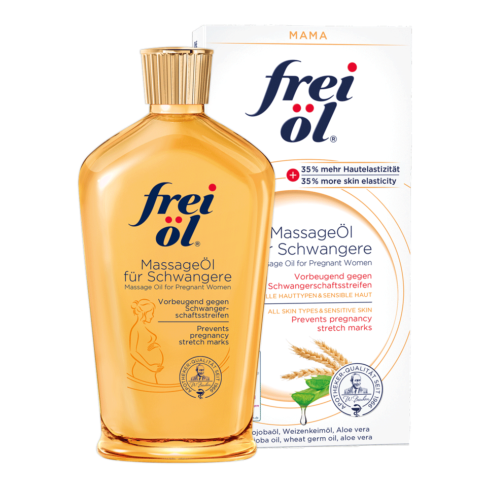 frei öl® Massage Oil for Pregnant Women – Prevents Pregnancy Stretch Marks