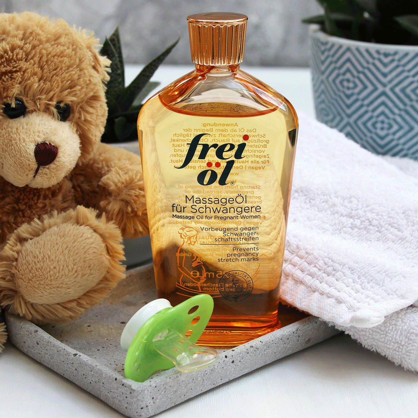 frei öl® Massage Oil for Pregnant Women – Prevents Pregnancy Stretch Marks