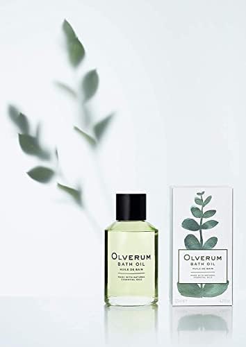 OLVERUM Natural Bath Oil 125 ml, Vegan, Cruelty-Free Revitalization for Your Bath