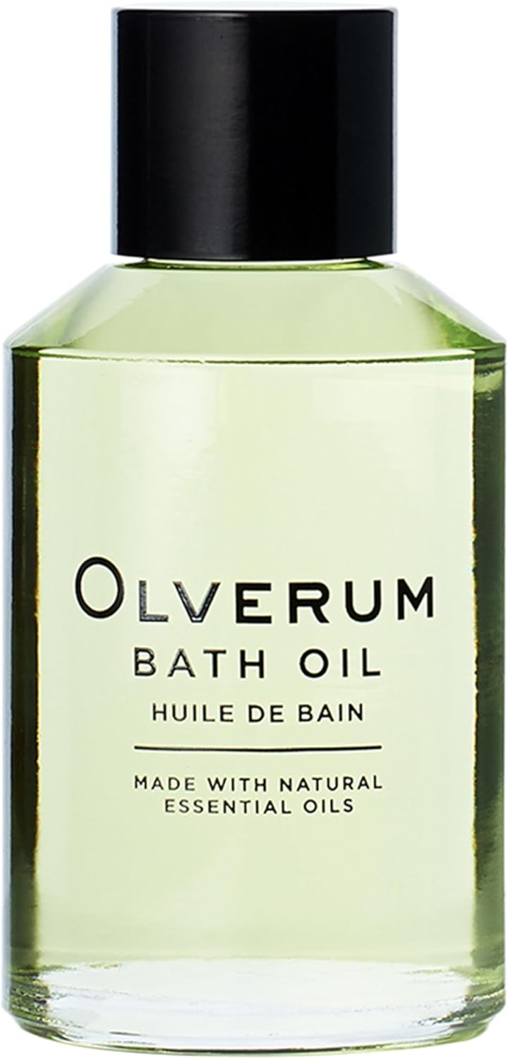 OLVERUM Natural Bath Oil 125 ml, Vegan, Cruelty-Free Revitalization for Your Bath