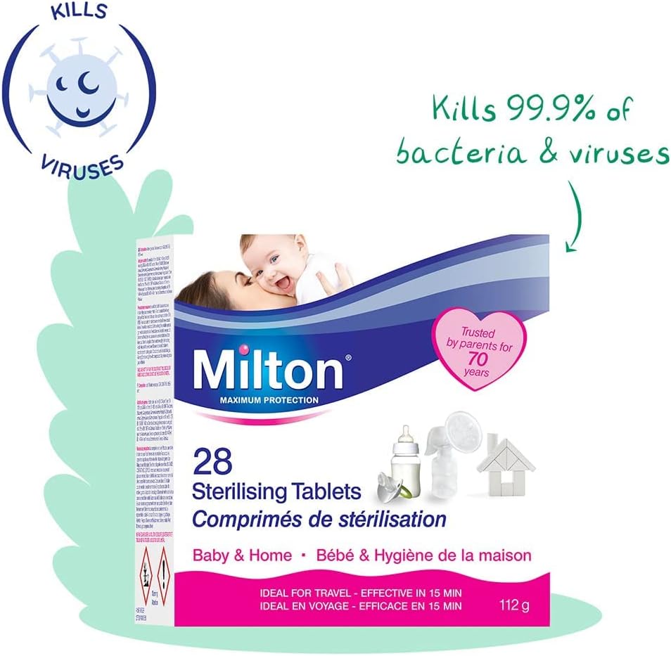 Milton Sterilising Tablets 112g - 28 Tabs