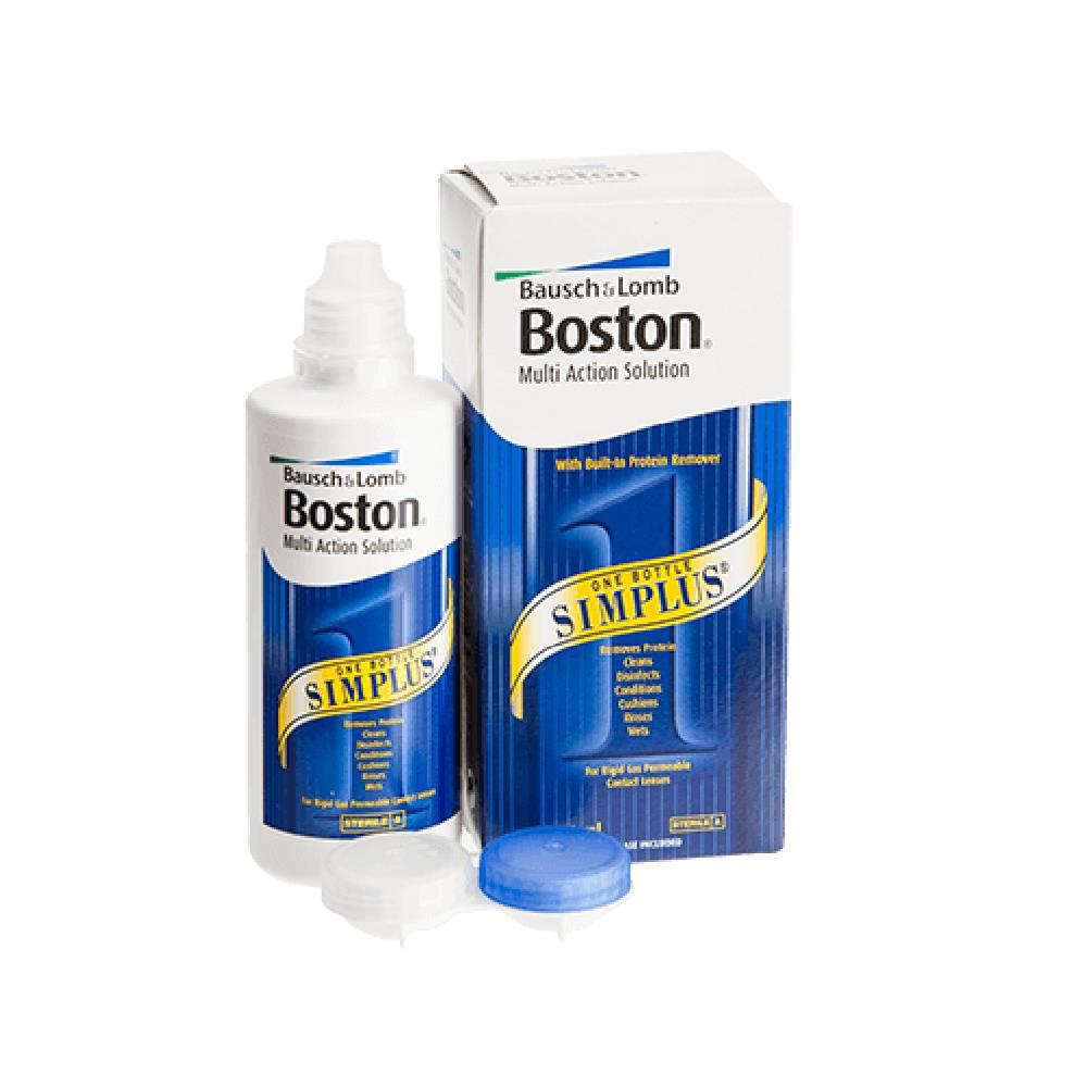 Bausch & Lomb Boston Simplus Multi-Action Solution – 3.5 fl oz (120ml ...