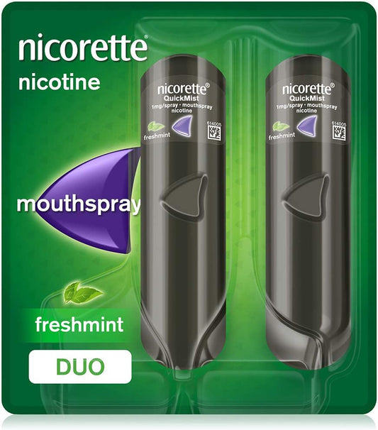 Nicorette Quickmist Duo, Freshment  - 2 PK