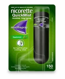 Nicorette Quickmist Fresh Mint 150 Sprays