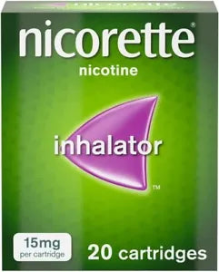 Nicorette 15 mg Inhalator, 20 Cartridge